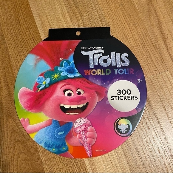 Trolls World Tour Sticker Book NEW Kids Girls - Picture 2 of 3